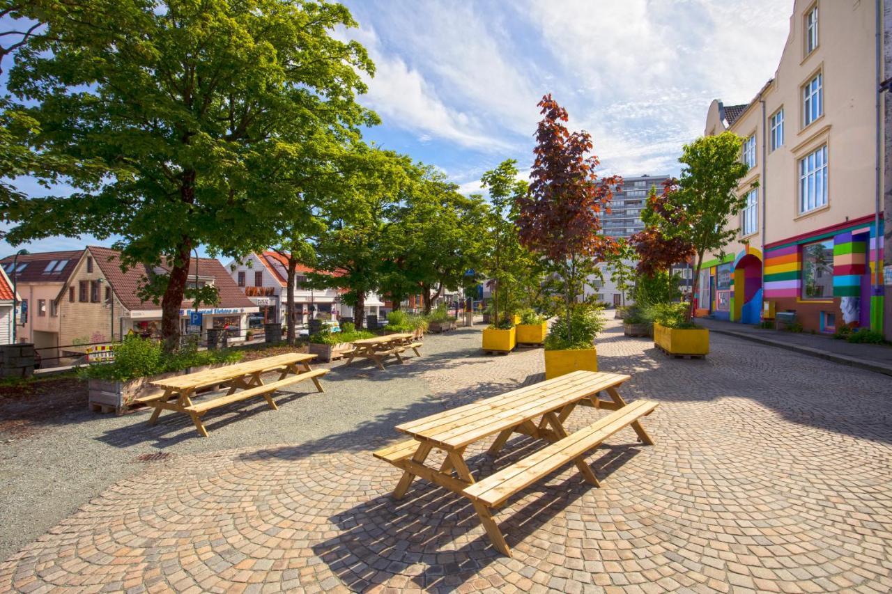 Central Studio Apartment In Stavanger Exteriör bild